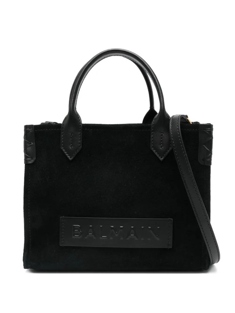 Balmain B-Army embossed-panel tote bag - Black - zdjęcie produktu nr 1