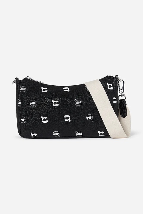 Karl Lagerfeld torebka kolor czarny A2W30207 - zdjęcie produktu nr 1
