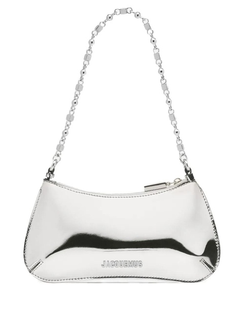 Jacquemus Le petit Bisou Chaine shoulder bag - Silver - zdjęcie produktu nr 1