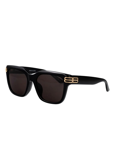 Balenciaga Eyewear BB-logo square-frame sunglasses - Black - zdjęcie produktu nr 1
