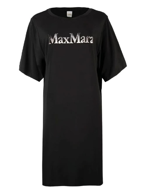 Max Mara Luna logo mini dress - Black - zdjęcie produktu nr 1