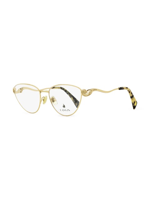 Lanvin logo-engraved cat-eye glasses - Gold - zdjęcie produktu nr 2