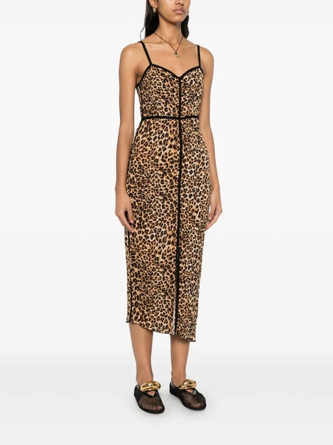 Nanushka Abir midi dress - Brown - zdjęcie produktu nr 2