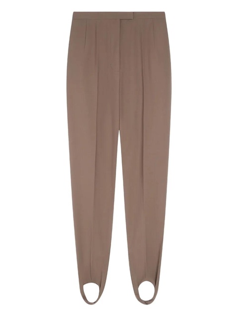 DRIES VAN NOTEN stirrup trousers - Brown - zdjęcie produktu nr 1