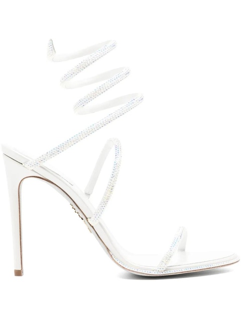René Caovilla 120mm Cleo sandals - White - zdjęcie produktu nr 1