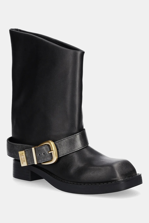 Steve Madden botki Climaxx damskie kolor czarny na płaskim obcasie 11004793 - zdjęcie produktu nr 1