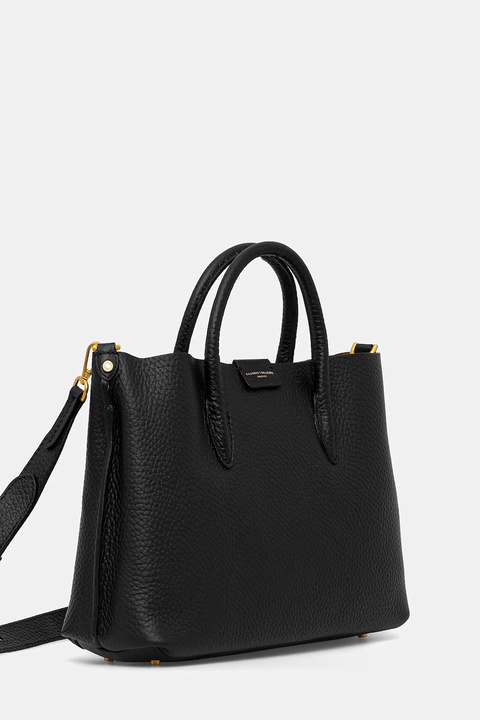 Gianni Chiarini torebka skórzana ARETHA kolor czarny BS.11832.RNGDBL - zdjęcie produktu nr 1