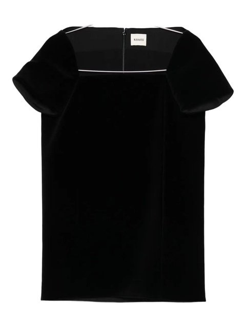KHAITE Benji mini dress - Black - zdjęcie produktu nr 1