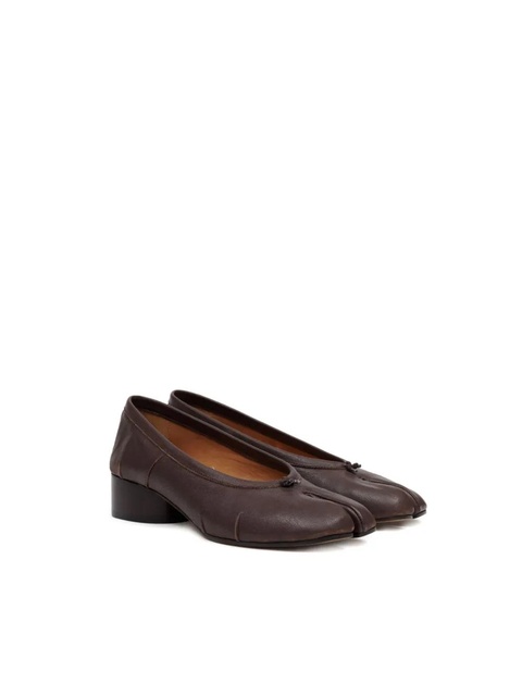 Maison Margiela 30mm Tabi pumps - Brown - zdjęcie produktu nr 2