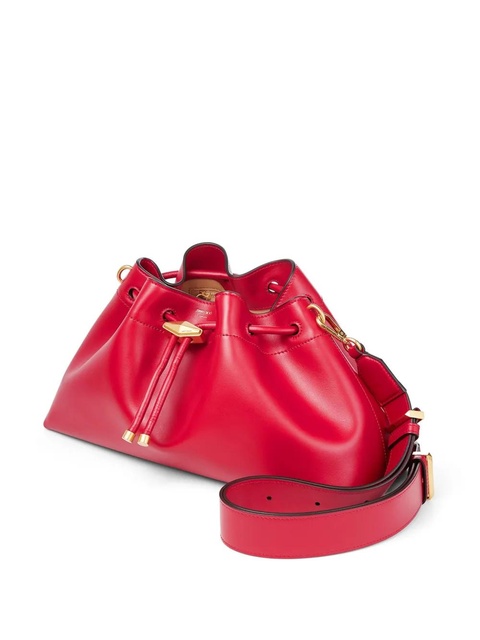 Jimmy Choo medium Cinch bucket bag - Red - zdjęcie produktu nr 2
