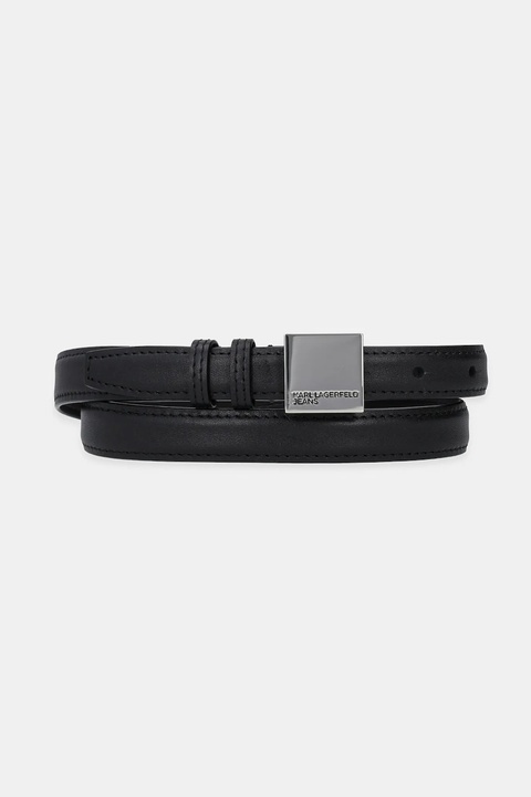 Karl Lagerfeld Jeans pasek damski kolor czarny A1W33125 - zdjęcie produktu nr 1