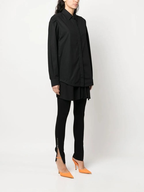 Diesel extra-fabric-detail shirt - Black - zdjęcie produktu nr 2