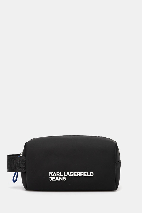 Karl Lagerfeld Jeans kosmetyczka kolor czarny A3M32075 - zdjęcie produktu nr 1