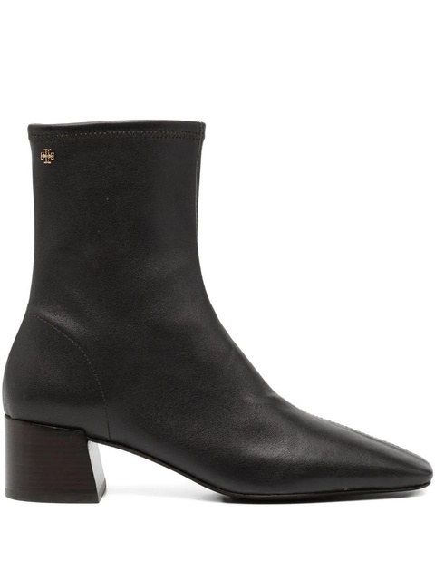 Tory Burch 45mm logo-plaque boots - Black - zdjęcie produktu nr 1