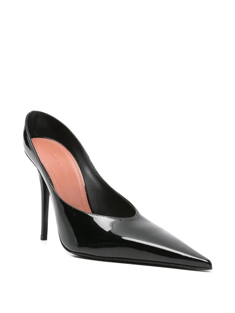 Amina Muaddi 105mm Anok heeled pumps - Black - zdjęcie produktu nr 1