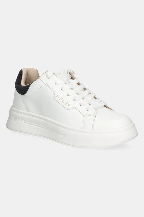 Guess sneakersy WINNIE damskie kolor biały FLPWIN LEA12 - zdjęcie produktu nr 1
