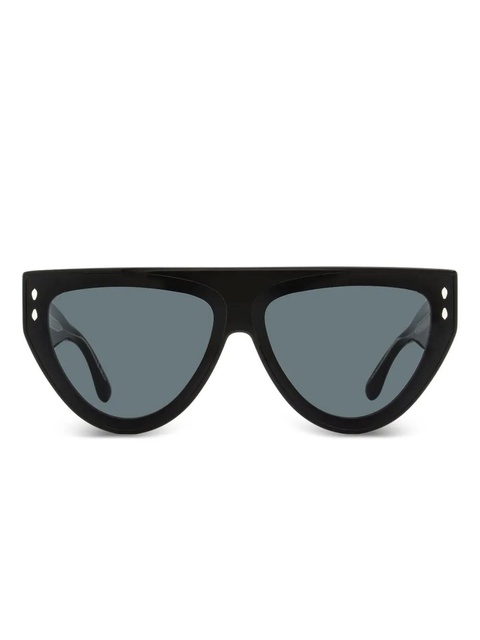 Isabel Marant Eyewear geometric-frame sunglasses - Black - zdjęcie produktu nr 1