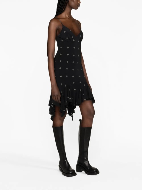 Givenchy 4G silk short dress - Black - zdjęcie produktu nr 2