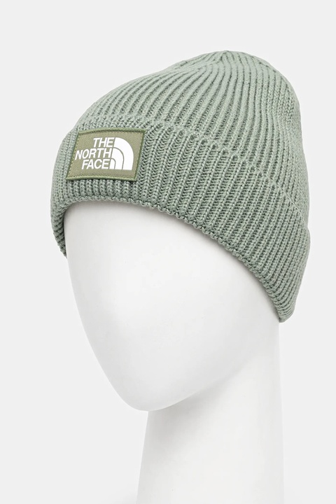 The North Face czapka TNF Logo Box kolor turkusowy NF0A8CHED5M1 - zdjęcie produktu nr 2
