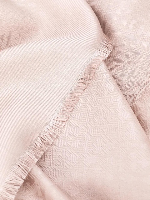 Ferragamo Gancini-print frayed scarf - Pink - zdjęcie produktu nr 2