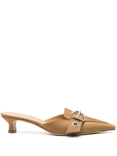 Aeyde 40mm Danielle mules - Brown - zdjęcie produktu nr 1