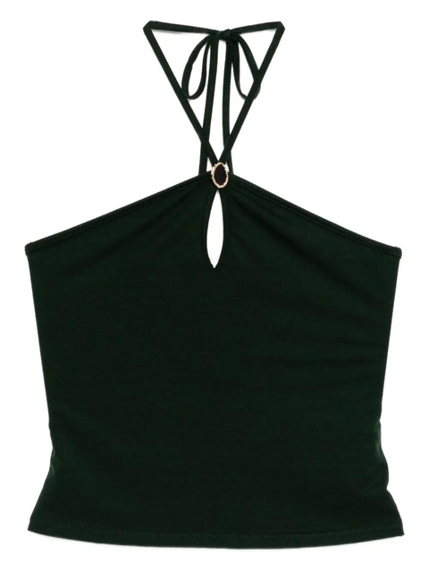 Reformation Juniper knit top - Green - zdjęcie produktu nr 1