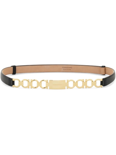Ferragamo Extendable Gancini bijoux belt - Black - zdjęcie produktu nr 1