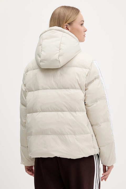 adidas kurtka puchowa Essentials Climawarm kolor beżowy zimowa JM4107 - zdjęcie produktu nr 2
