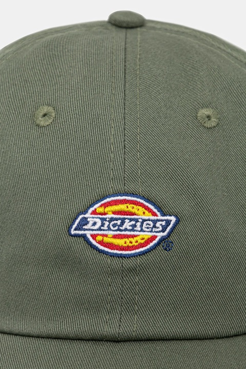 Dickies czapka z daszkiem kolor zielony z aplikacją - zdjęcie produktu nr 2