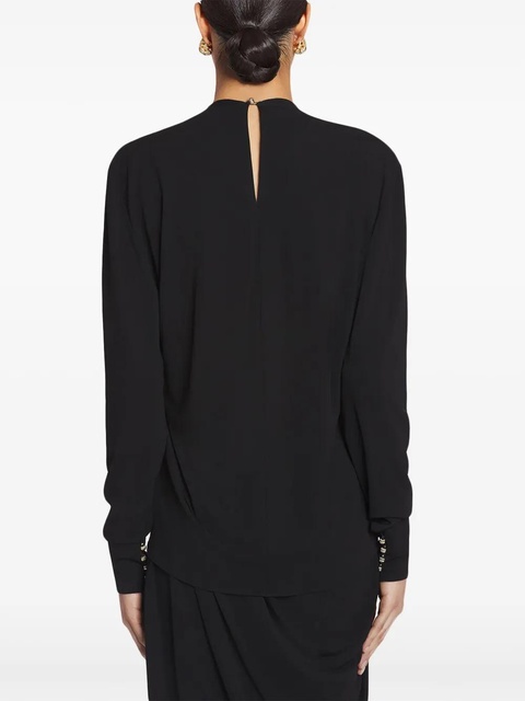 Lanvin cut-out blouse - Black - zdjęcie produktu nr 2
