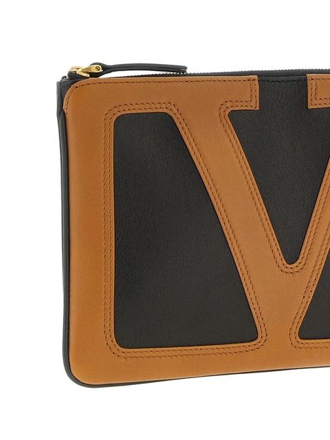 Valentino Garavani Vlogo Superstar clutch bag - Black - zdjęcie produktu nr 2
