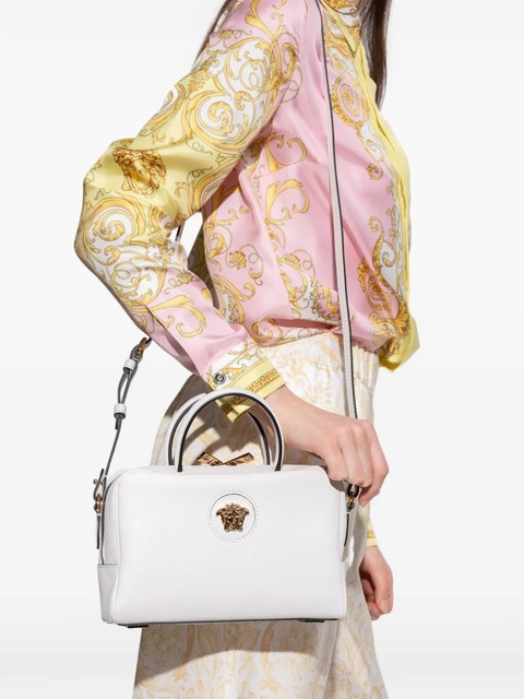 Versace Boston Medusa-appliqué tote bag - White - zdjęcie produktu nr 2