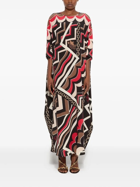 PUCCI Istrice-print maxi dress - Black - zdjęcie produktu nr 2