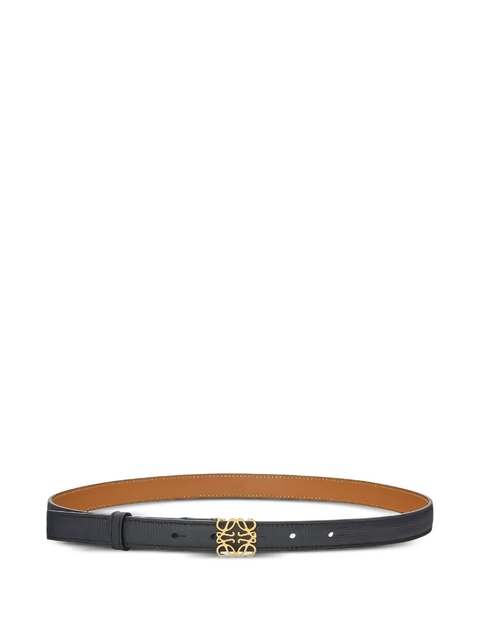LOEWE leather logo-plaque belt - Blue - zdjęcie produktu nr 1