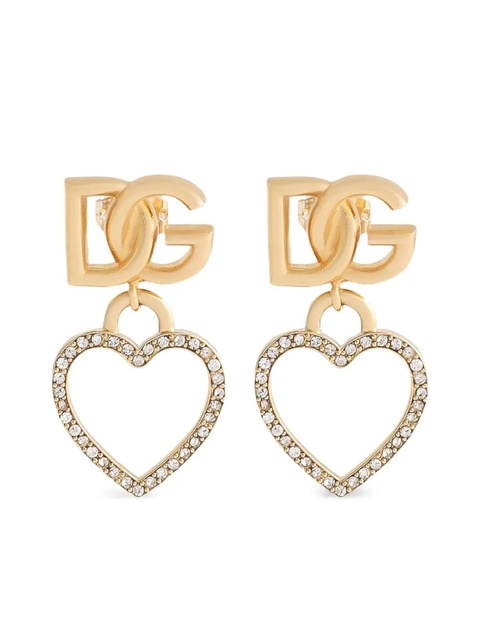 Dolce & Gabbana DG drop earrings - Gold - zdjęcie produktu nr 2