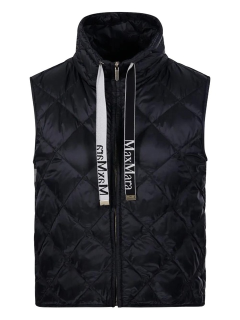 Max Mara Quilted zip-up coat - Black - zdjęcie produktu nr 1