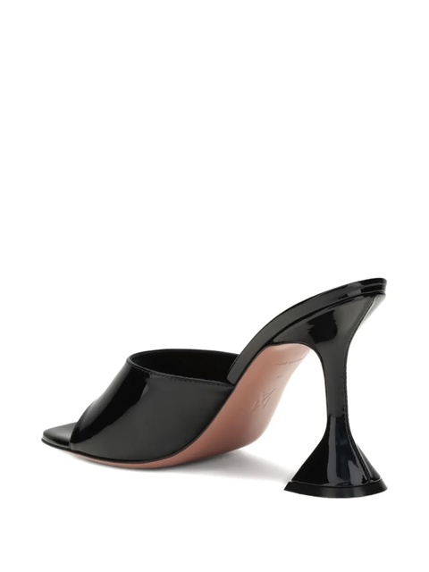 Amina Muaddi 95mm Lupita open-toe sandals - Black - zdjęcie produktu nr 2