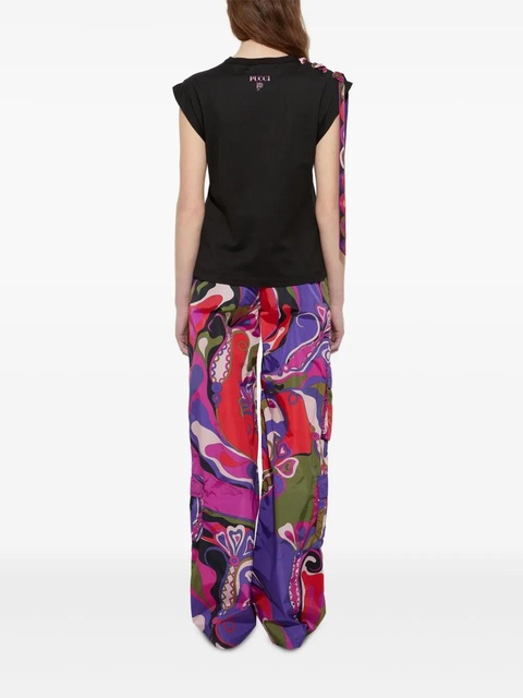 PUCCI print-detailed top - Black - zdjęcie produktu nr 2