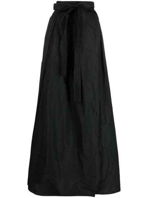PINKO Nocepesca pleated maxi skirt - Black - zdjęcie produktu nr 2