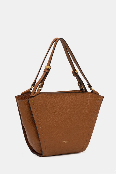 Gianni Chiarini torebka skórzana BLOOM kolor brązowy BS.11796.RNGDBL - zdjęcie produktu nr 2