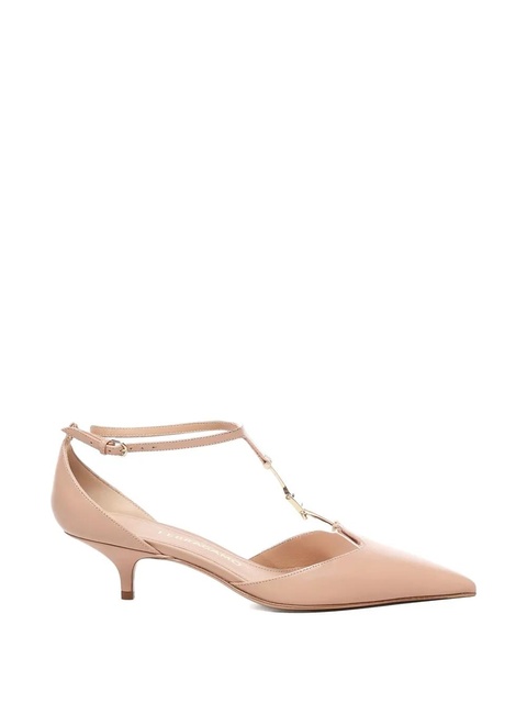 Ferragamo 40mm ankle-strap pointed-toe pumps - Neutrals - zdjęcie produktu nr 2