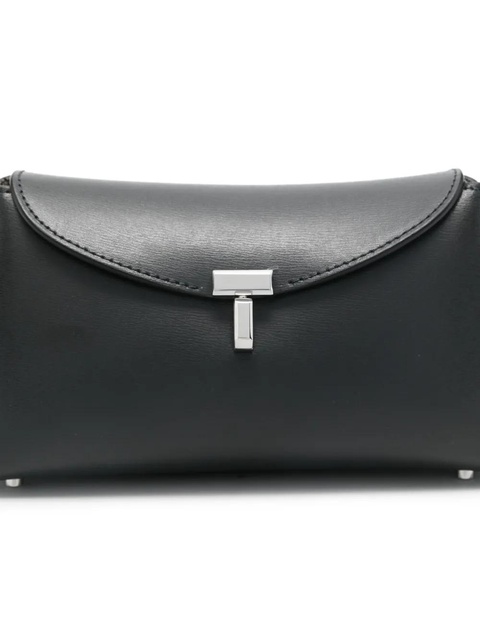 TOTEME logo-detail clutch - Blue - zdjęcie produktu nr 2