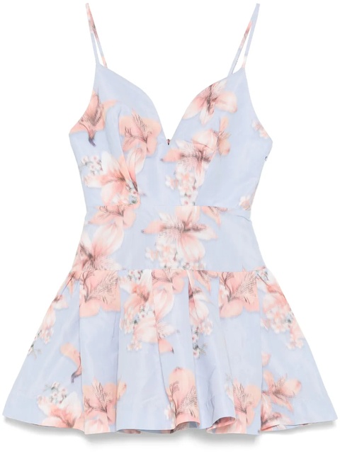 Maje floral mini dress - Blue - zdjęcie produktu nr 1
