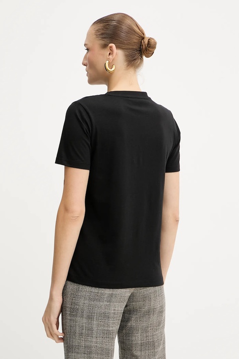 Silvian Heach t-shirt bawełniany BENSOULA damski kolor czarny GPA25130TS - zdjęcie produktu nr 1