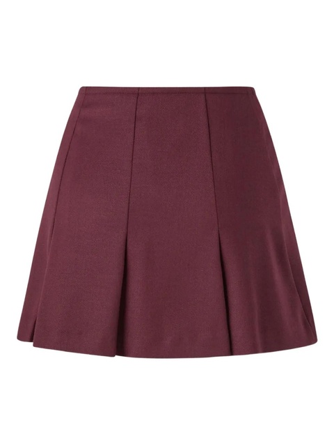 PINKO pleated-design skirt - Red - zdjęcie produktu nr 1