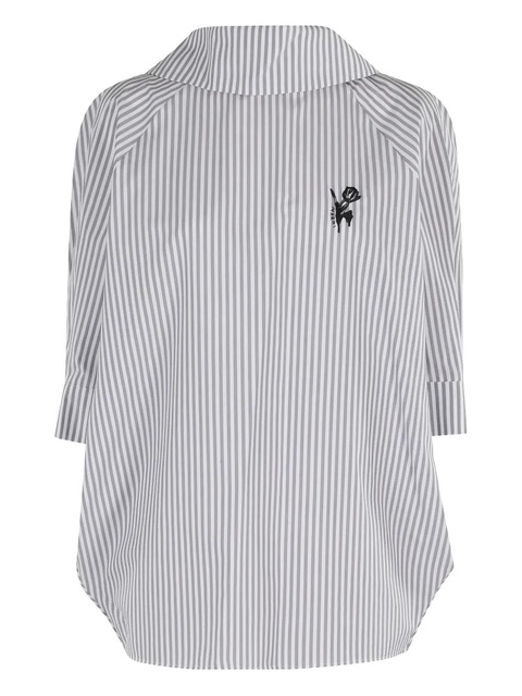 Marni striped-pattern shirt - Blue - zdjęcie produktu nr 1
