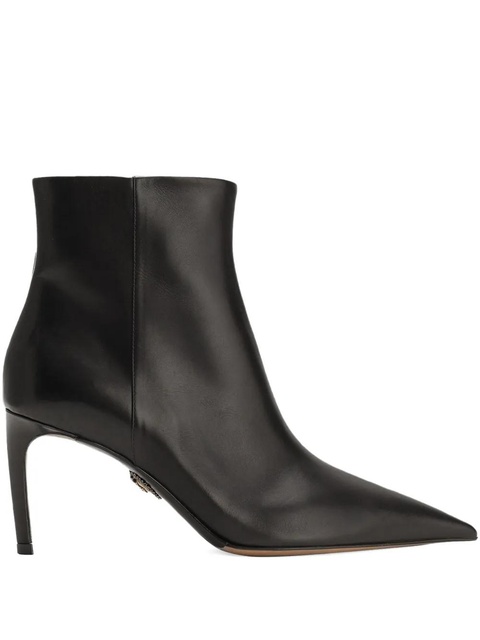 Dolce & Gabbana 75mm Devotion pointed-toe ankle boots - Black - zdjęcie produktu nr 1