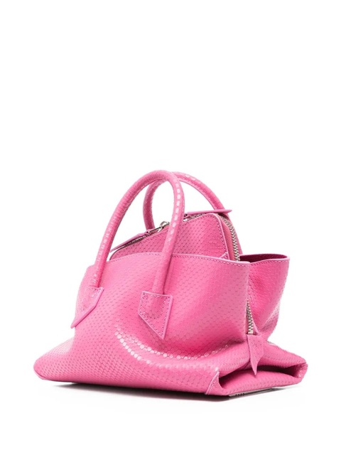 The Attico leather tote bag - Pink - zdjęcie produktu nr 2