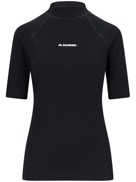 Jil Sander logo-print T-shirt - Black - zdjęcie produktu nr 1