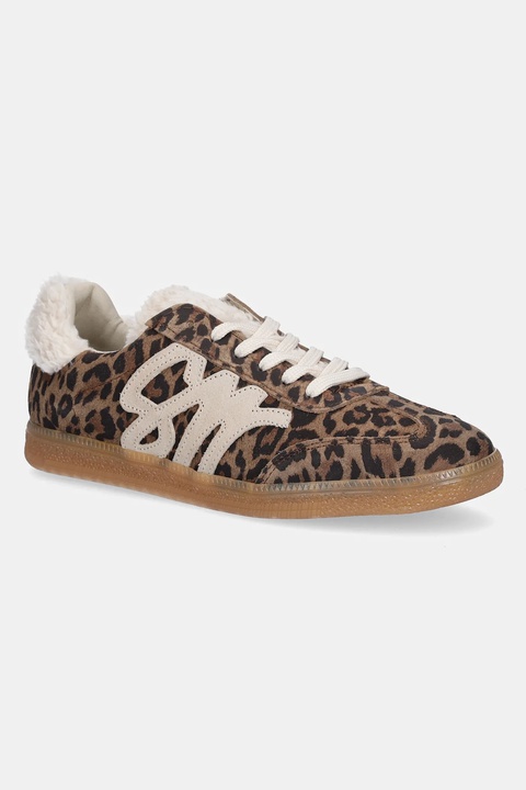 Steve Madden sneakersy zamszowe ELORA damskie kolor brązowy 11004884 - zdjęcie produktu nr 1